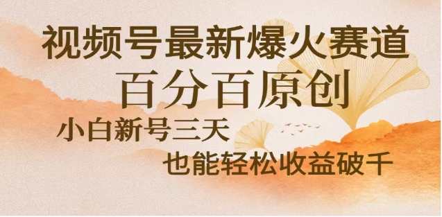 视频号独家玩法，老年养生赛道，无脑搬运爆款视频，日入2000+-臻优网