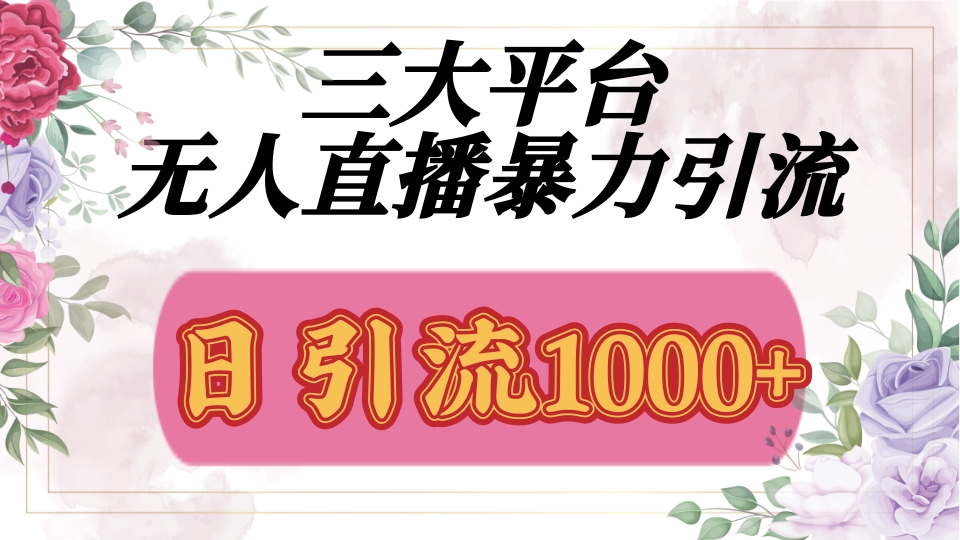 抖音，快手，视频号全平台通用，无人直播引流法，利用图片,模板,整套话术挂机全天支持矩阵操作，无限设备多开，超暴力引流，1000+高质量精准创业粉-臻优网