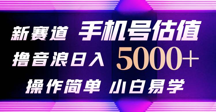 抖音不出境直播【手机号估值】最新撸音浪，日入5000+，简单易学，适合…-臻优网