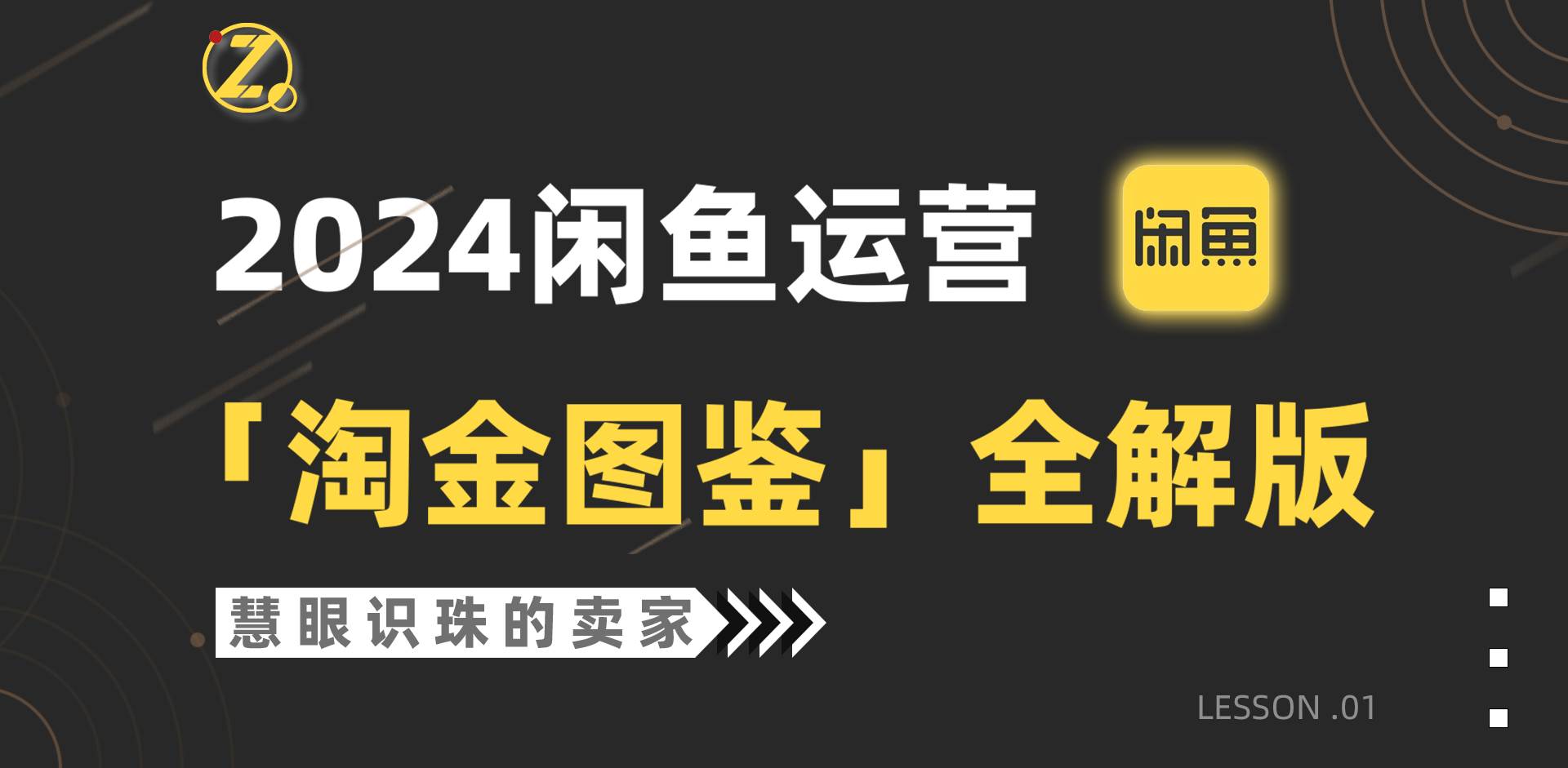 2024闲鱼运营，【淘金图鉴】全解版-臻优网