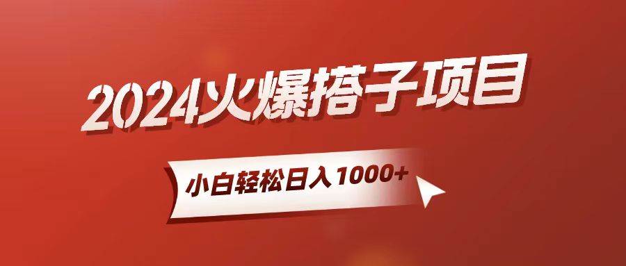 小白轻松上手，日入1000+，搭子项目-臻优网