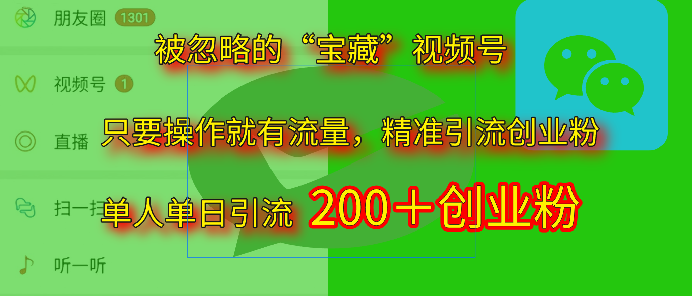 2025.5月最新被忽略的“宝藏”视频号，精准日引流200+-臻优网